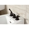 Kingston Brass ThreeHandle Bidet Faucet, Oil Rubbed Bronze KB325YL